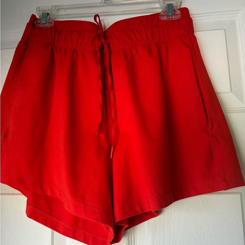 Super comfy orange shorts